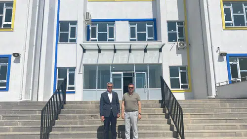 Türkoğlu’nda Eğitim Yatırımlarına Yakın Takip: Akpınar Sahada