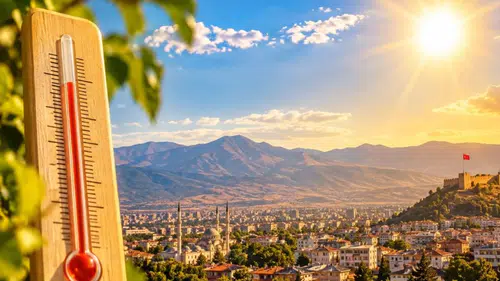 Kahramanmaraş’ta Sıcaklık 37 Dereceyi Görecek