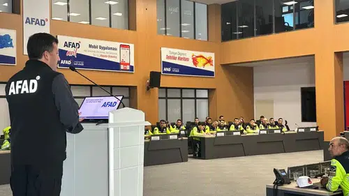 Kahramanmaraş AFAD’dan Trafik Kazası Yönetim Dersi