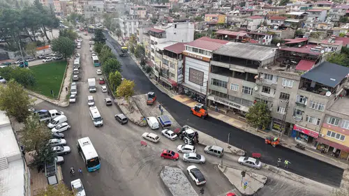 Kahramanmaraş'ta Bayazıtlı Bulvarı modernleşiyor, ulaşım konforu artıyor