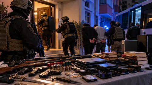 Kahramanmaraş merkezli DEAŞ operasyonu: 39 gözaltı