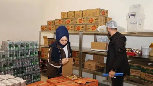 Kahramanmaraş Yurtlarında Gıda Güvenliği Denetimi Yapıldı