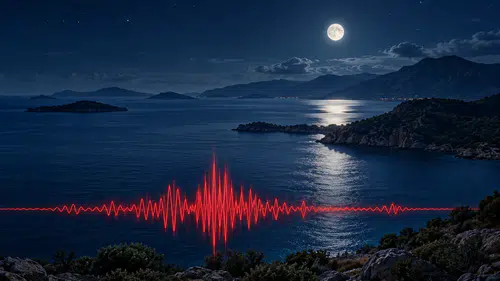 Ege Denizi’nde Gece Saatlerinde 4,2 Büyüklüğünde Deprem