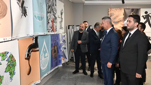 KSÜ’de BLUE_404 Sergisi Su Krizini Sanatla Gündeme Taşıyor