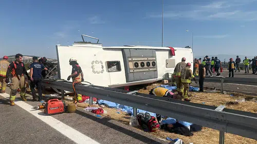 Manisa’da otobüs kazası: 11 can kaybı, 27 yaralı