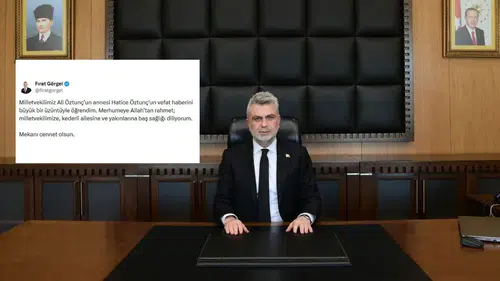 Görgel’den Öztunç’a Başsağlığı Mesajı