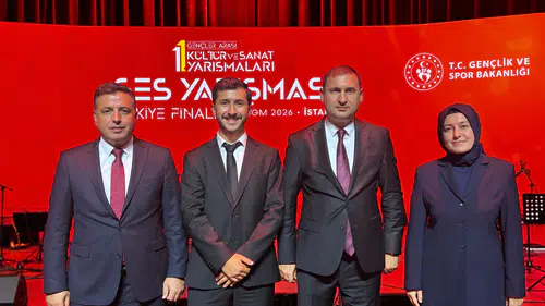 Kahramanmaraşlı gençten ses yarışmasında ikincilik