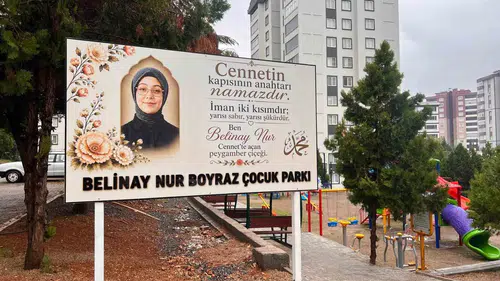 Kahramanmaraş’ta İki Öğrencinin Adı Park Ve Spor Sahasına Verildi