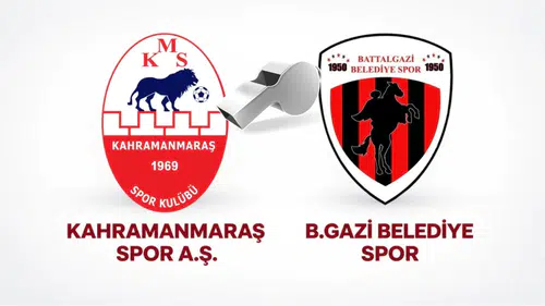 Kahramanmaraşspor – Battalgazi Belediyespor Maçının Hakemleri Açıklandı