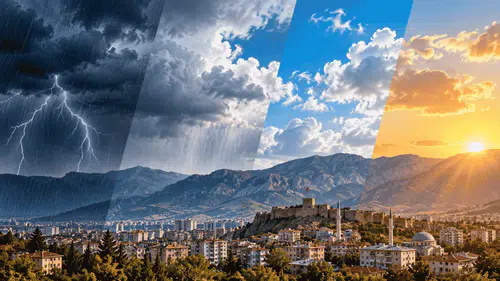 Kahramanmaraş’ta Hava Değişiyor! 5 Günlük Tahmin