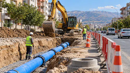 Kahramanmaraş’ta Yol Çalışmaları: "17 Noktada Mesai"