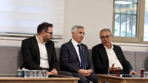 Vali Ünlüer’den Dedeoğlu’na Taziye Ziyareti
