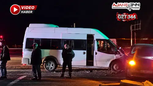Adıyaman’da Minibüs İle Otomobil Çarpıştı: 12 Kişi Yaralandı