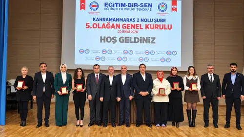 Eğitim Bir-Sen’de Veli Aba güven tazeledi