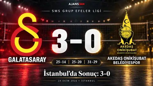 Onikişubat Belediyespor, Galatasaray Deplasmanında Set Alamadı