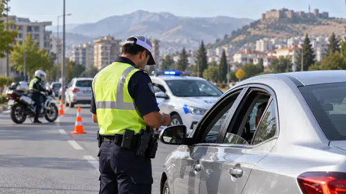 Kahramanmaraş’ta trafik denetimi: 4 bin 944 işlem
