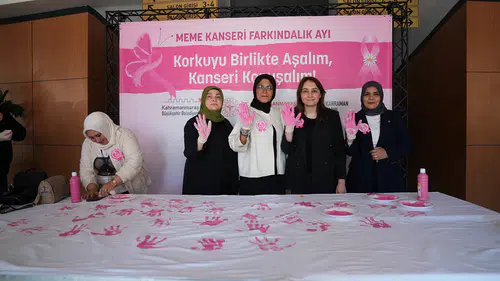 Kahramanmaraş’ta Meme Kanserine Karşı Farkındalık