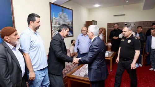 Vali Ünlüer’den Şehit Yusuf Güneş’in Ailesine Taziye Ziyareti