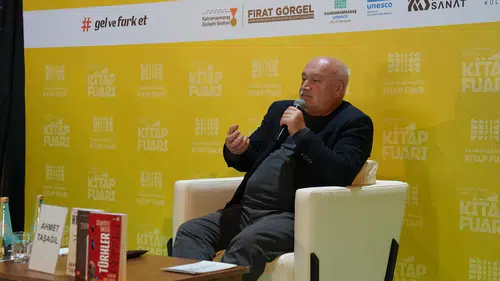 Kahramanmaraş Kitap Fuarı'nda tarihe yolculuk! Ahmet Taşağıl anlattı