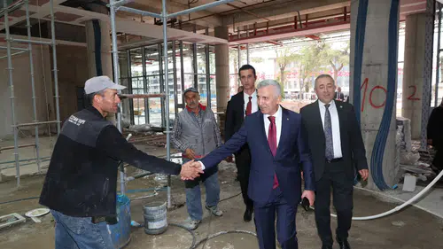 Kahramanmaraş’ta Yeni Valilik Binasına İnceleme