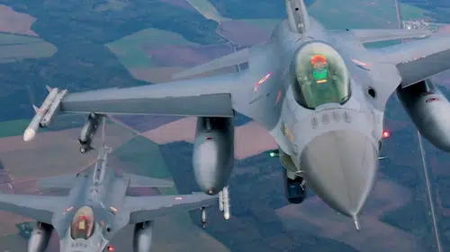 NATO Hava Görevlerinde Türkiye'den Litvanya'ya F-16 Katkısı
