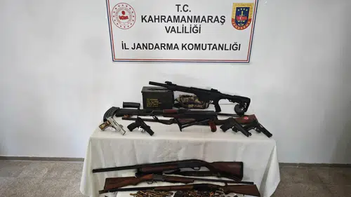 Kahramanmaraş ve Birecik’te Silah Operasyonu