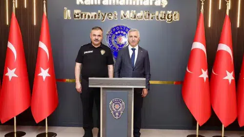 Vali Ünlüer’den Emniyet Müdürü Kalaycı’ya Ziyaret