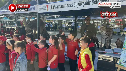 Kahramanmaraş’ta bilim şenliğine çocukların ilgisi