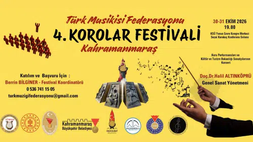 Kahramanmaraş'ta 4. Korolar Festivali Düzenlenecek