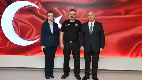 Rektör Bakan’dan Emniyet Müdürü Kalaycı’ya ziyaret