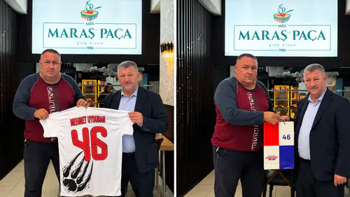 Pençe 46 Başkanı Serkan Telli’den Mehmet Uyduran’a Ziyaret