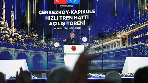 Cumhurbaşkanı Erdoğan: Halkalı-Kapıkule hattı Avrupa'ya açılan stratejik bir lojistik omurga olacak
