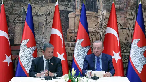 Erdoğan Ve Hun Manet İstanbul’da İş Birliğini Görüştü