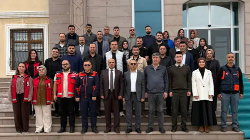 Afşin Kaymakamlığı Personeline AFAD’dan Deprem Tatbikatı