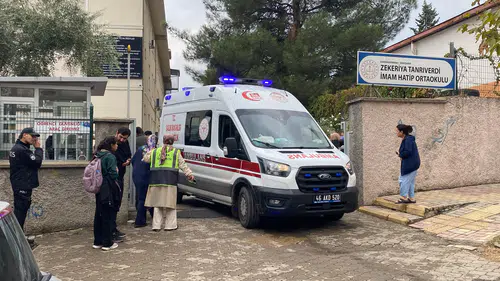 Kahramanmaraş’ta koku alarmı: 15 öğrenci hastaneye kaldırıldı