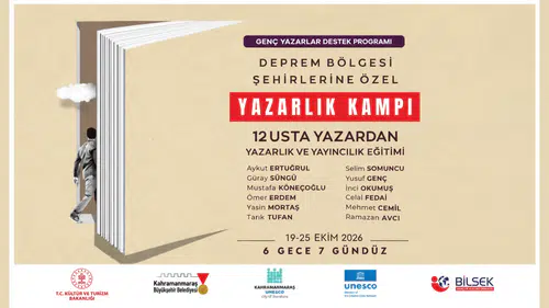 Kahramanmaraş'ta Genç Yazarlar Usta İsimlerle Buluşacak