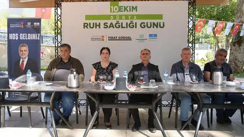 Kahramanmaraş’ta Dünya Ruh Sağlığı Günü İçin Sosyal Buluşma