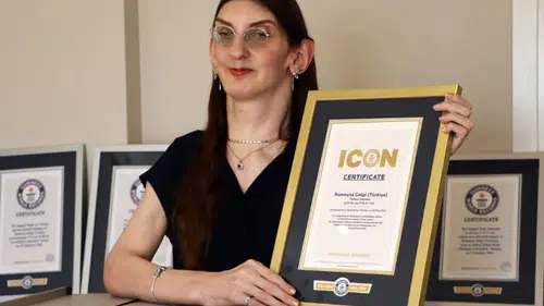 Rumeysa Gelgi 12 Yılda Sekiz Guinness Rekoruna İmza Attı