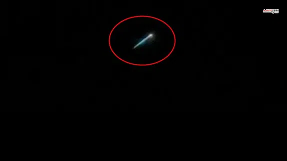 Gizemli Işık Vatandaşları Hayrete Düşürdü