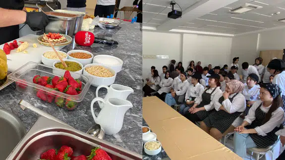 Sosyal Bilimler MYO’da Öğrencilere Tatlı Eğitimi