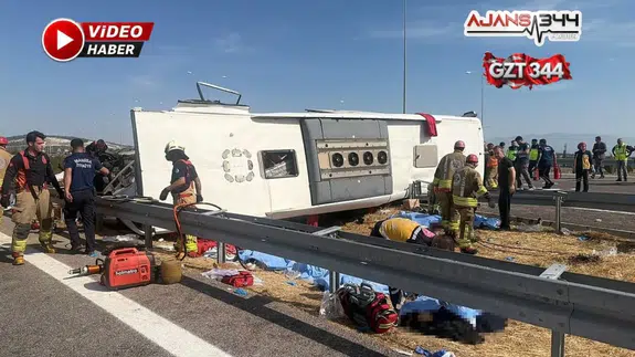 Manisa’da otobüs kazası: 11 can kaybı, 27 yaralı