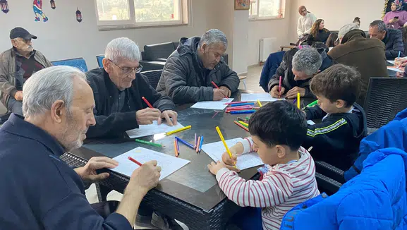 'Minik kalp'lerden 'büyük çınar'lara ziyaret