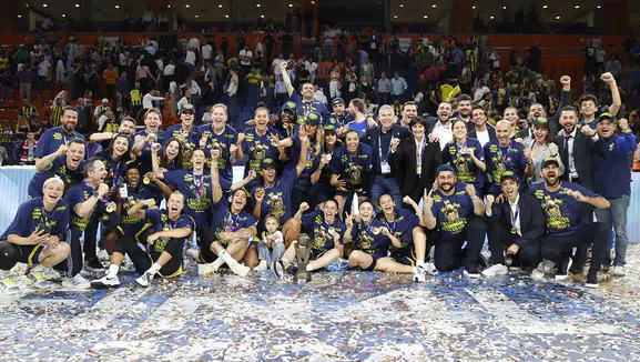 Fenerbahçe Opet EuroLeague Şampiyonu Oldu