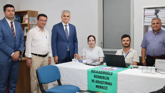 Kahramanmaraş İl Milli Eğitim Müdürü Akpınar’dan YKS Tercih Birimlerine Ziyaret