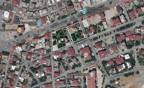 Onikişubat'ta Barbaros Mahallesi imar planı askıya alındı