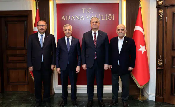 Kahramanmaraş ve Adana valileri bir araya geldi