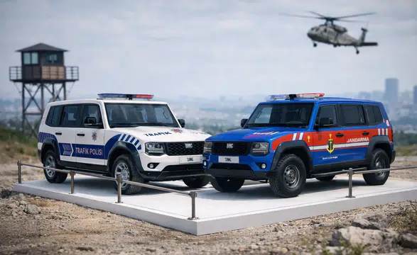 Türkiye’nin İlk Yerli Zırhlı SUV Aracı TULGA 4x4 Göreve Geçti