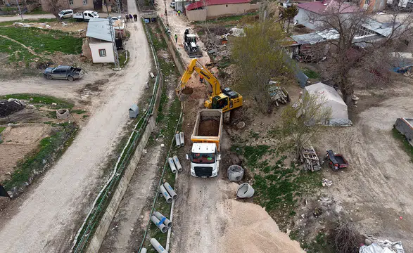Afşin ve Elbistan’da Köy Evleri Yeni Altyapı Hatlarına Kavuşuyor