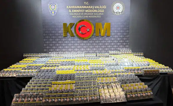 Kahramanmaraş'ta Kaçak Telefon ve Sigaraya Darbe: 5 Şüpheli Tutuklandı