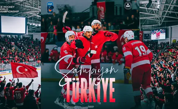 A Milli Buz Hokeyi Takımı Dünya Şampiyonu Oldu